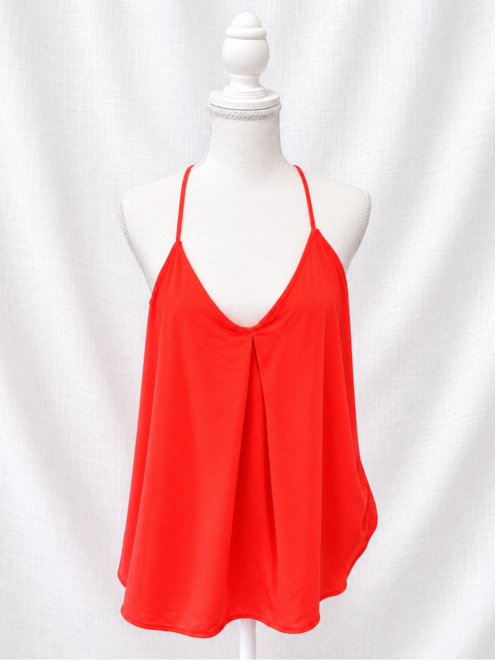 Bright Neon V-Neck Spaghetti-Strap Camisole